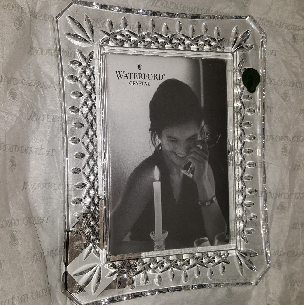 Waterford Crystal 4x6 Lismore Photo frame